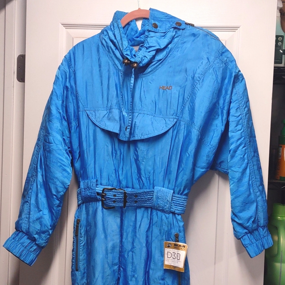 Rare Open Top Ski Suit Head Sportswear 80s